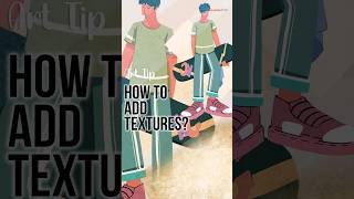 How to add texture in photoshop  Art tips artcommunity ThoughtpotArts [upl. by Hulburt265]