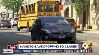 Lane changes coming to Northsides Hamilton Avenue [upl. by Ez816]