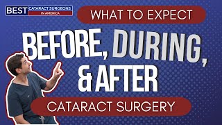 What To Expect Before During and After Cataract Surgery [upl. by Clayberg]