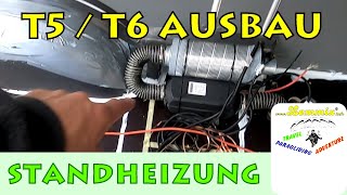 Standheizung Autotherm Planar 2D Campervan DIY Ausbau VW T5 T6 Hochdach Vanlife RVing Lemmix [upl. by Dammahom]