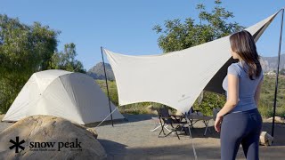 This Tent Will Make You Fall in Love With Camping  Snow Peak Alpha Breeze 🇺🇸 [upl. by Ednargel435]