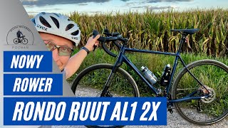 Polski rower RONDO RUUT AL1 2x GRAVEL Test i prezentacja 2022 [upl. by Amorita404]