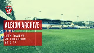 ARCHIVE  Leek Town vs Witton Albion March 2017 [upl. by Marketa]