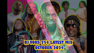 DJ VOKS 254 LATEST MIX OCT 2024 Kudade  Anguka nayo set it extra pressure Hozambee [upl. by Marabel722]