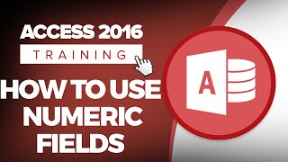 How to Use Numeric Fields in Microsoft Access 2016 [upl. by Aninahs549]