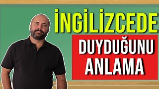 İNGİLİZCE ÖĞRENİRKEN DUYDUĞUNUZU ANLAMA  Listening nasıl yapılır [upl. by Albina]