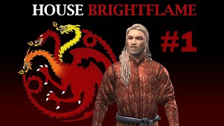 The Rise of House Brightflame  CK3 AGOT Ep1 [upl. by Clarhe237]