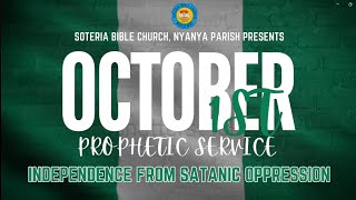 OCTOBER 1ST PROPHETIC SERVICE  01102024  PROPHET EMMANUEL OBI [upl. by Ray]