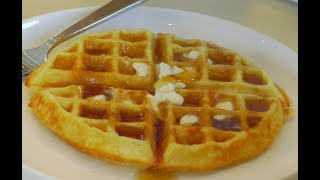 The BEST Belgian Waffles  Homemade Waffles  Amy Learns to Cook [upl. by Atnima398]