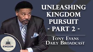 The Biblical Approach to Happiness  Tony Evans Daily Broadcast [upl. by Anilesor]