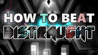 How to Beat Distraught by Alkali  Extreme Demon Guide GD [upl. by Niamor]