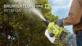 Le brumisateur 18V ONE™ RY18FGA RYOBI® [upl. by Gifferd]