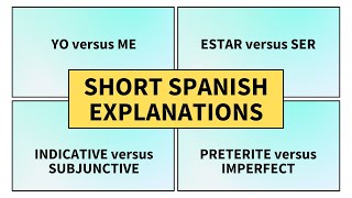 Quick Spanish Explanations on Difficult Topics [upl. by Sebbie]