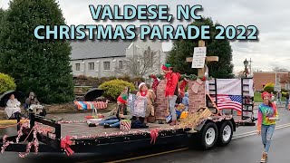 Valdese NC Christmas Parade 2022 [upl. by Akirdna]