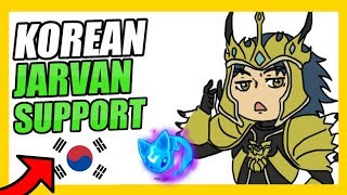 THIS KOREAN J4 SUPPORT IS OP no seriously  FULL AP JARVAN IV SUPPORT  Season 9 [upl. by Fonda]