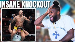 Aljamain Sterling Reacts to Alex Pereiras INSANE Knockout  UFC 295 Reactions [upl. by Israel523]