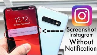 How to take Screenshot of disappearing picture on Instagram [upl. by Sashenka]