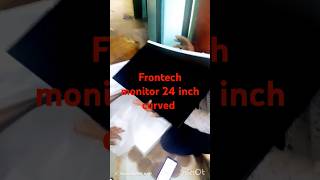 Frontech monitor 24 inch curved review music musica calmdown crossbeat nerdtechy prewired [upl. by Oravla]