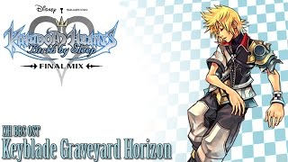 Kingdom Hearts BBS OST Keyblade Graveyard Horizon  Keyblade Graveyard [upl. by Aerbma]