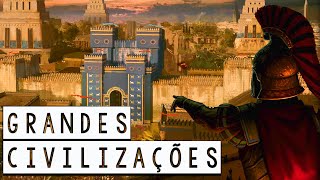 Grandes Civilizações da era de Bronze Babilônios  Sumérios  Acádios  Minóicos  Fenícios [upl. by Estes]