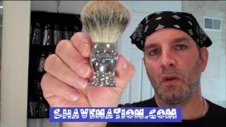 Learn About Shaving Brushes [upl. by Klingel724]