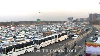 Delhi Gurgaon NH8 and toll plaza [upl. by Ledua]