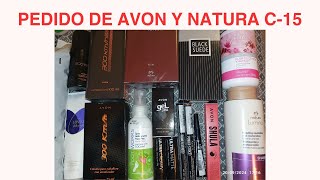 Pedido de Avon y Natura Campaña 15Ofertas y próximos lanzamientos moda hogar avon pedido haul [upl. by Tarsuss]