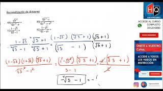 UNIDAD 01  EJERCICIOS 49 al 52  GUIA CHAMI  MATEMATICA  UTN  FRC [upl. by Adnilahs]