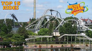 Top 15 Rides at Heide Park [upl. by Haisi]