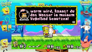 Let´s Play Spongebob Schwammkopf SuBB GBA Blind Part 3 Wasserlos [upl. by Harrietta]