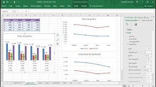 Crear Graficas Ejercicio 2 Curso SENA Excel Intermedio [upl. by Aramoy]