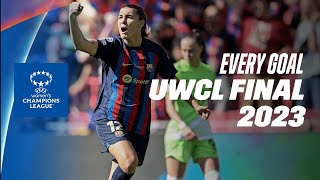 INSANE COMEBACK  Every Goal From The 202223 UEFA Womens Champions League Final [upl. by Alanna]