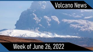 This Week in Volcano News Supervolcano Earthquake Swarm Ebeko Erupts [upl. by Ynatirb547]