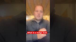 What is a hedge fund fyp hedgefund investing invest foryou foryoupage investment [upl. by Aihsenek]