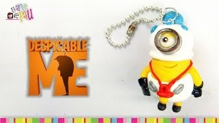 Baby Minion Polymer Clay Tutorial  Minion Bebé de Arcilla Polimérica [upl. by Olenka]