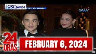 24 Oras Express February 6 2024 HD [upl. by Ahseela]