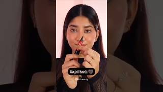 Long lasting amp smudge proof Kajal hack 😲✅ lyrics music cover kpop artisttreandinghacks [upl. by Sharman]