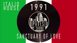 Pavesi Sound Sanctuary Of Love Italian house classic dance tune 1991 [upl. by Sosna350]