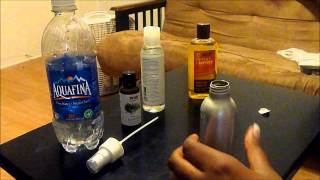 Tutorial Vegetable Glycerin Mix Mist Spray [upl. by Hodge793]