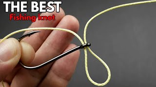 The Easiest and Strongest Fishing Knot Ever  Best for Hook With 500 Guarantee [upl. by Areyk129]