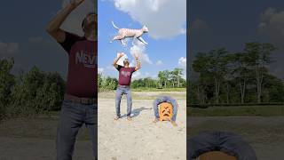 Matching twin brotherr flying body parts vs Eating candy egg amp Catching brown catt funny video😂😀 [upl. by Bithia]