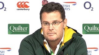 England v South Africa  Rassie Erasmus amp Siya Kolisi Post Match Press Conference [upl. by Creighton]