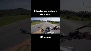 Andei de Hornet pela primeira vez hornet mt03 motovlog xj6 [upl. by Jc53]