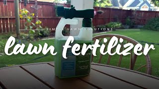 Transform Your Lawn FAST 🌱 Ultimate Liquid Fertilizer Review  Simple Lawn Solutions 2800 [upl. by Rosecan]