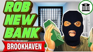 Rob New UNDERGROUND BANK UPDATE ADDED to Roblox Brookhaven RP [upl. by Watters]