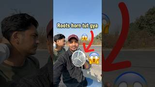 Apni Splendor k Roots Horn Tut kr gir gye 😱 [upl. by Ecinej]