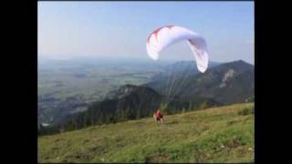 Jochberg Gleitschirmfliegen Soaren und Paragliden in Kochel [upl. by Tollman]