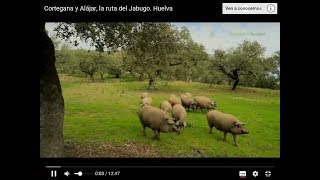 Cortegana y Alájar la ruta del Jabugo Huelva [upl. by Rawdon]