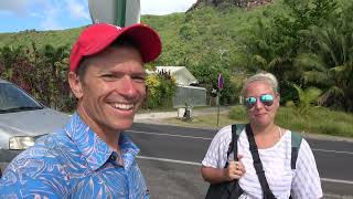 Hiking in Moorea French Polyensia [upl. by Matheson]