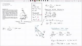 Esercizio Cinematica  Meccanica applicata alle macchine [upl. by Weinstock]